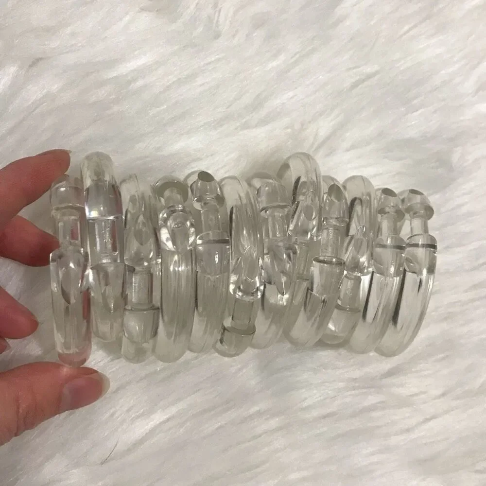 Clear‎ Plastic Shower Curtain Hooks